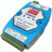 PH485IX-DUAL RS-232 TTL USART to RS-485 RS422 Converter with 3kV Isolation  